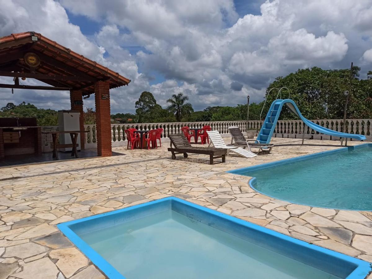 Villa Chacara Em Ibiuna Sao Roque A 70Km De Sp Com Piscina E Wi-Fi Exterior foto