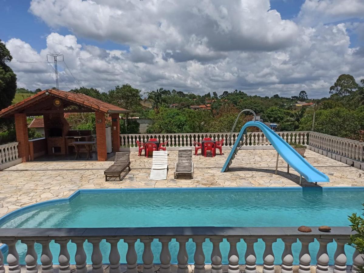 Villa Chacara Em Ibiuna Sao Roque A 70Km De Sp Com Piscina E Wi-Fi Exterior foto