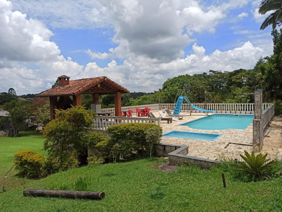 Villa Chacara Em Ibiuna Sao Roque A 70Km De Sp Com Piscina E Wi-Fi Exterior foto